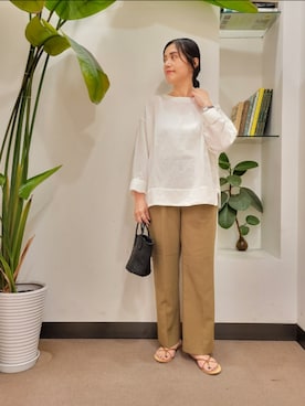 浪口 絵美さん(レディース・164cm)の夏コーディネート