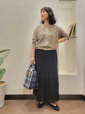 浪口　絵美さん（レディース・164cm）の秋コーディネート