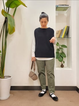 浪口 絵美さん(レディース・164cm)の冬コーディネート