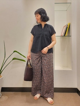 浪口 絵美さん(レディース・164cm)の夏コーディネート