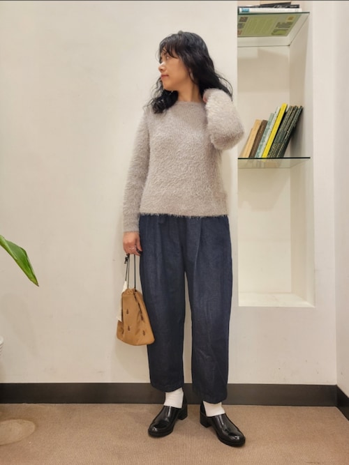 セール】『別注』beej×DOORS 刺繍巾着バッグ（ショルダーバッグ
