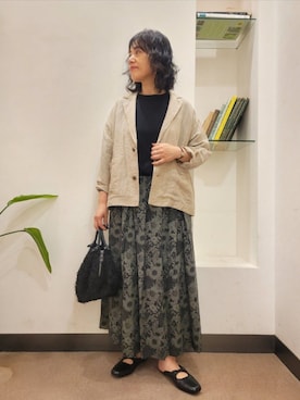 「URBAN RESEARCH DOORS（アーバンリサーチドアーズ）のアイテム（シューズ）」を使った、浪口　絵美さん（レディース・164cm）の秋コーディネート