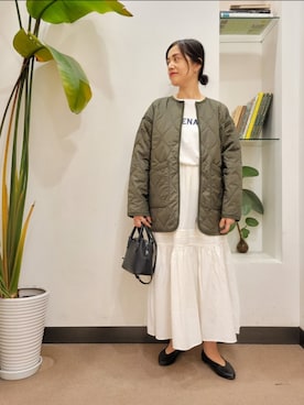 「URBAN RESEARCH DOORS」｜浪口　絵美さん（レディース・164cm）の秋コーディネート