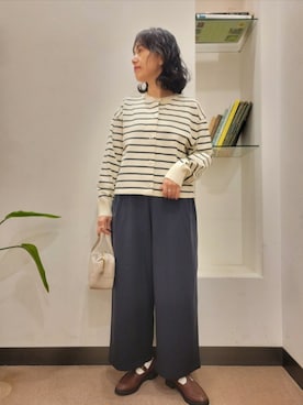 「URBAN RESEARCH DOORS WOMENS」｜浪口　絵美さん（レディース・164cm）の秋コーディネート