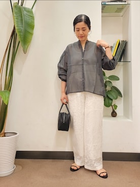 浪口　絵美さん（レディース・164cm）の夏コーディネート