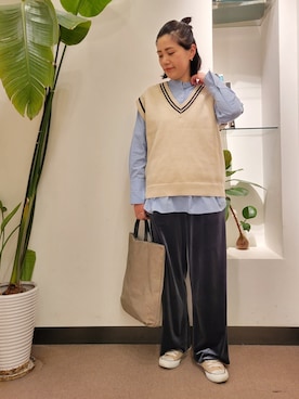 浪口 絵美さん(レディース・164cm)の冬コーディネート