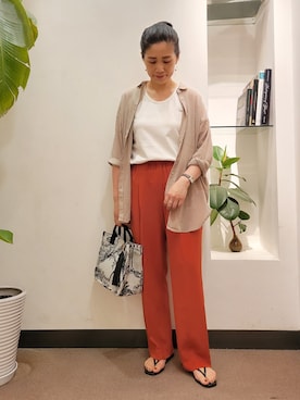 浪口 絵美さん(レディース・164cm)の秋コーディネート