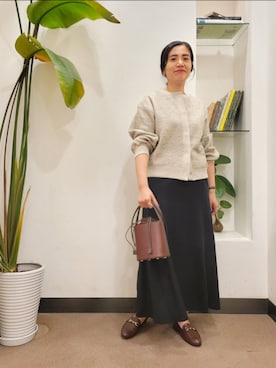 「URBAN RESEARCH DOORS」｜浪口　絵美さん（レディース・164cm）の秋コーディネート