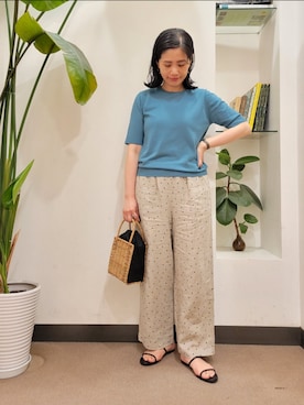 浪口 絵美さん(レディース・164cm)の夏コーディネート