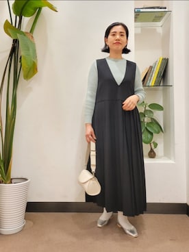 浪口　絵美さん（レディース・164cm）の冬コーディネート