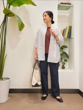 浪口　絵美さん（レディース・164cm）の秋コーディネート