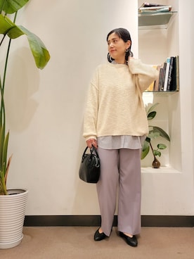 浪口　絵美さん（レディース・164cm）の冬コーディネート