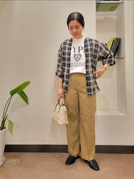 浪口 絵美さん(レディース・164cm)の秋コーディネート
