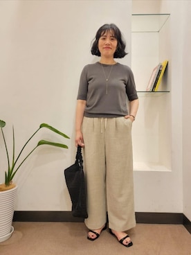 浪口 絵美さん(レディース・164cm)の夏コーディネート