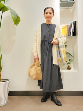 浪口　絵美さん（レディース・164cm）の冬コーディネート