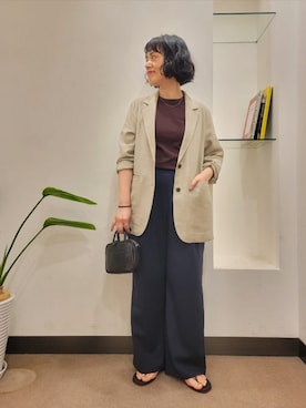 浪口 絵美さん(レディース・164cm)の春コーディネート
