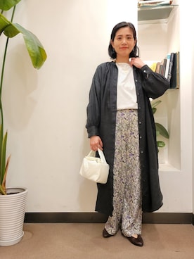 浪口　絵美さん（レディース・164cm）の春コーディネート