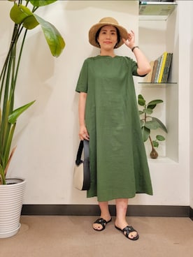 浪口 絵美さん(レディース・164cm)の夏コーディネート