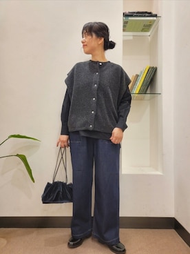 「アーバンリサーチドアーズ」｜浪口　絵美さん（レディース・164cm）の冬コーディネート