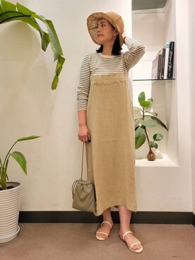 浪口　絵美さん（レディース・164cm）の夏コーディネート