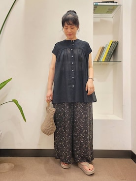 浪口 絵美さん(レディース・164cm)の夏コーディネート