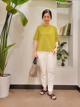 浪口 絵美さん(レディース・164cm)の夏コーディネート