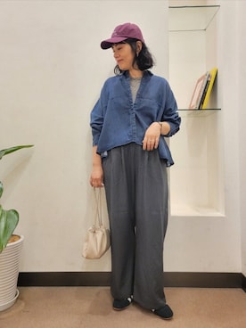 浪口 絵美さん(レディース・164cm)の秋コーディネート