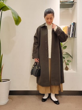 浪口　絵美さん（レディース・164cm）の冬コーディネート