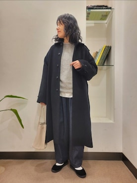 「アイテム（その他シューズ）」を使った、浪口　絵美さん（レディース・164cm）の秋コーディネート