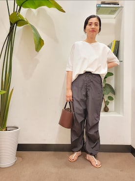 浪口　絵美さん（レディース・164cm）の夏コーディネート