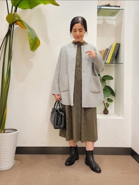 浪口　絵美さん（レディース・164cm）の秋コーディネート