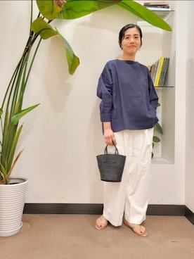 浪口 絵美さん(レディース・164cm)の夏コーディネート