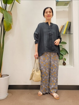 浪口　絵美さん（レディース・164cm）の夏コーディネート