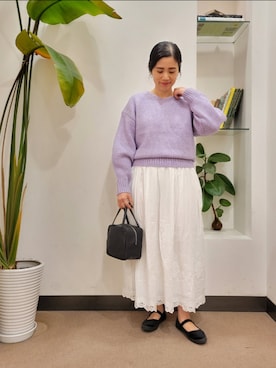 「URBAN RESEARCH DOORS」｜浪口　絵美さん（レディース・164cm）の秋コーディネート