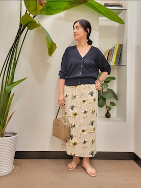 浪口　絵美さん（レディース・164cm）の夏コーディネート