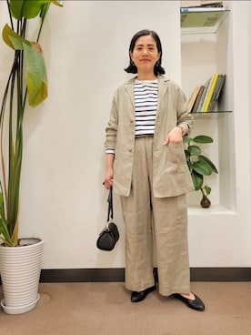 浪口 絵美さん(レディース・164cm)の春コーディネート