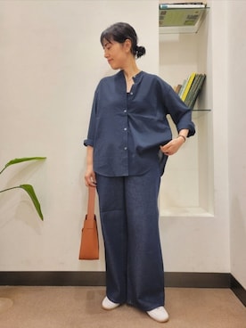 「URBAN RESEARCH DOORS（アーバンリサーチドアーズ）のアイテム」を使った、浪口　絵美さん（レディース・164cm）の夏コーディネート