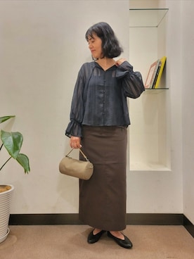 浪口 絵美さん(レディース・164cm)の夏コーディネート