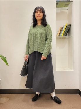 浪口　絵美さん（レディース・164cm）の冬コーディネート