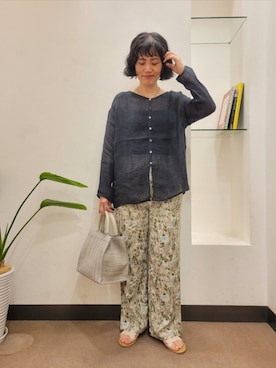 浪口 絵美さん(レディース・164cm)の春コーディネート