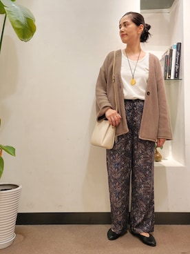 浪口　絵美さん（レディース・164cm）の秋コーディネート