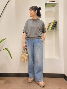 浪口　絵美さん（レディース・164cm）の夏コーディネート