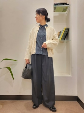 「URBAN RESEARCH DOORS WOMENS」｜浪口　絵美さん（レディース・164cm）の秋コーディネート