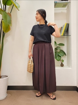 浪口 絵美さん(レディース・164cm)の夏コーディネート