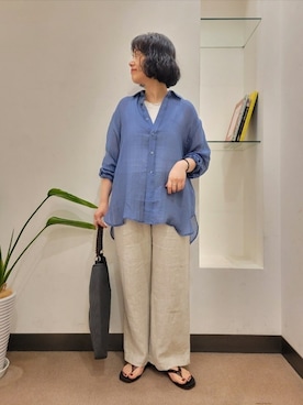 浪口 絵美さん(レディース・164cm)の夏コーディネート