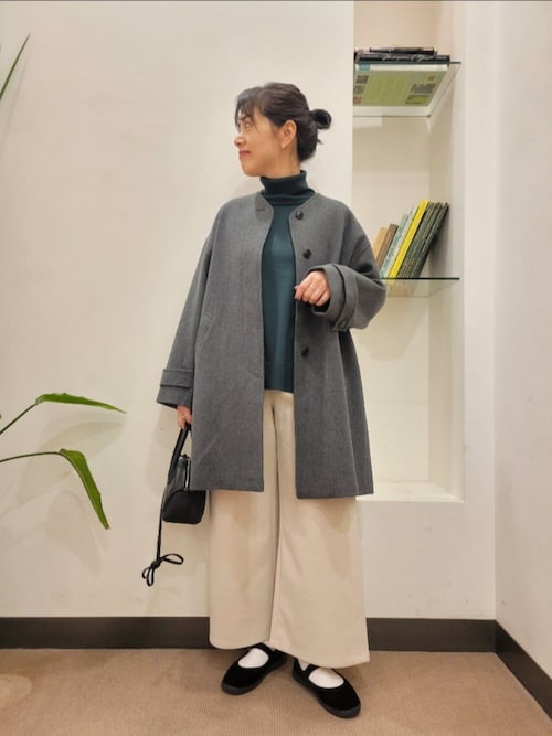 FORK&SPOON ウールノーカラーコート（その他アウター）｜FORK&SPOON