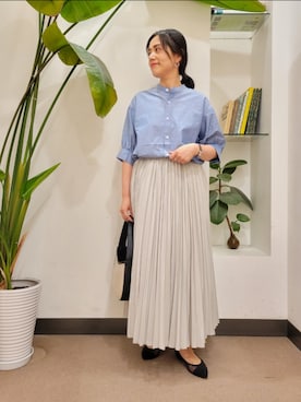 浪口 絵美さん(レディース・164cm)の夏コーディネート