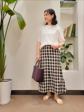 浪口 絵美さん(レディース・164cm)の春コーディネート