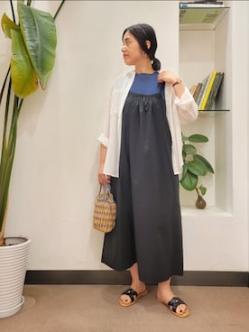 浪口　絵美さん（レディース・164cm）の夏コーディネート