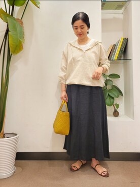浪口 絵美さん(レディース・164cm)の夏コーディネート